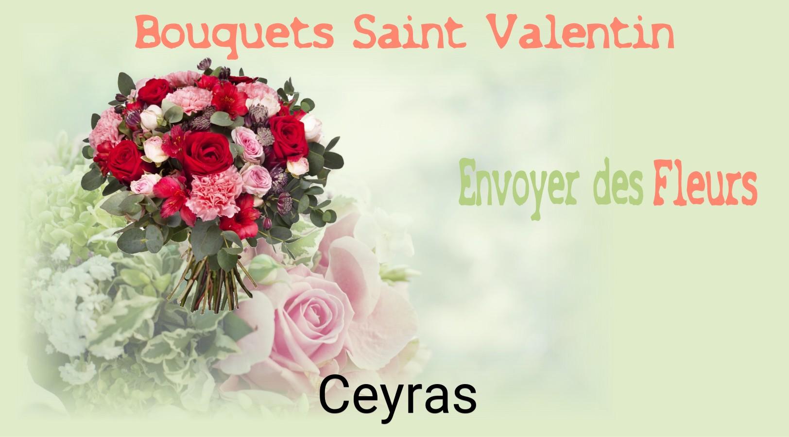 Roses de Saint-Valentin livrées à Ceyras